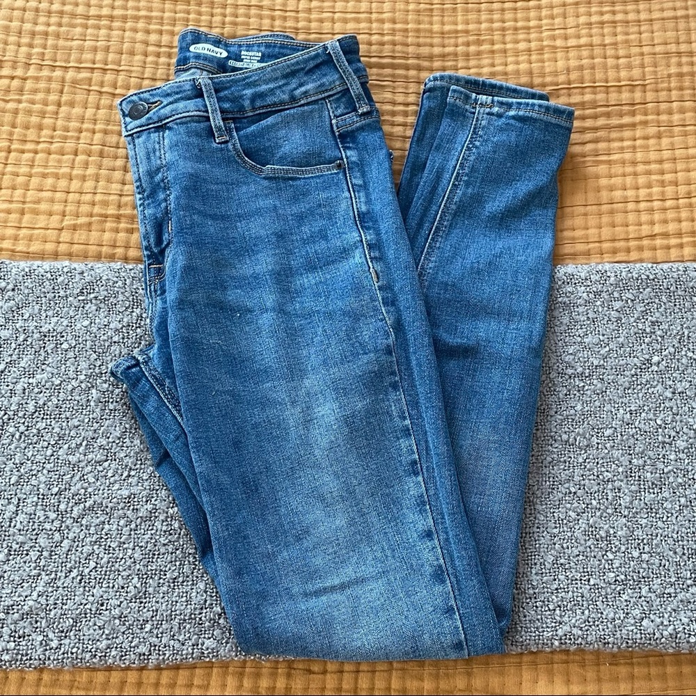 Old Navy, Rockstar Super Skinny, High Rise, Size 0